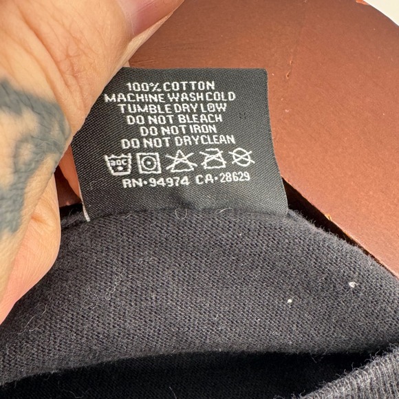 Stussy Basic Logo T-Shirt Black Small Mens Graphic Crewneck Short Sleeve Tee - Picture 6 of 9